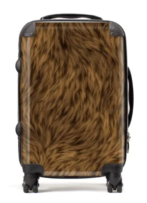 Fur Suitcase / Luggage