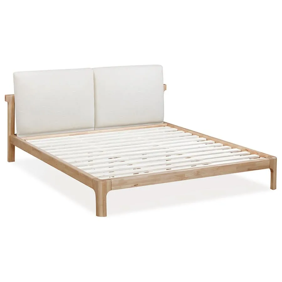 Furano Upholstered Cushion Platform Bed