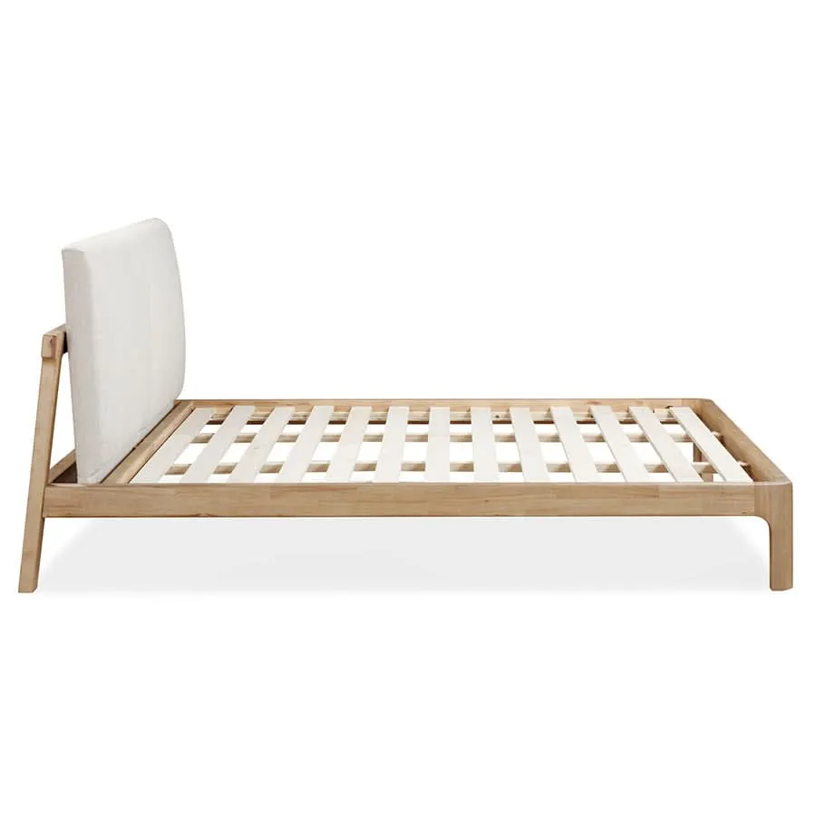 Furano Upholstered Cushion Platform Bed