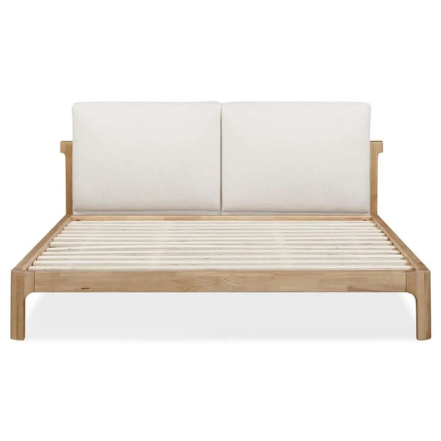 Furano Upholstered Cushion Platform Bed