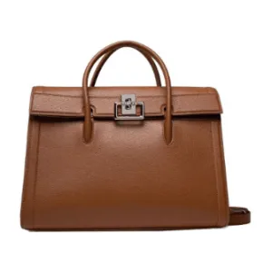 Furla Villa Medium Tote Bag - Cognac