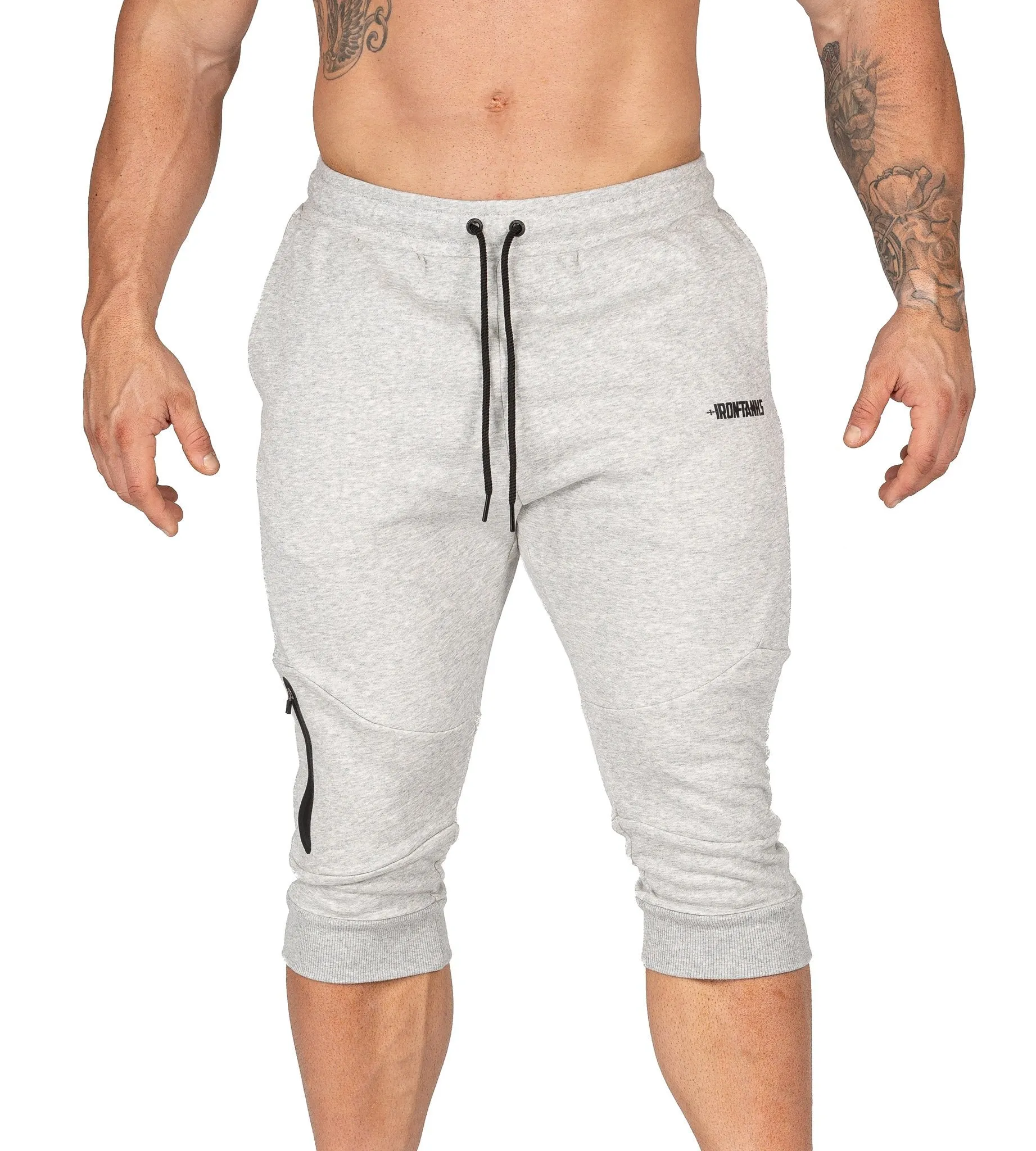 Fusion 3/4 Gym Pants II - Polar Grey