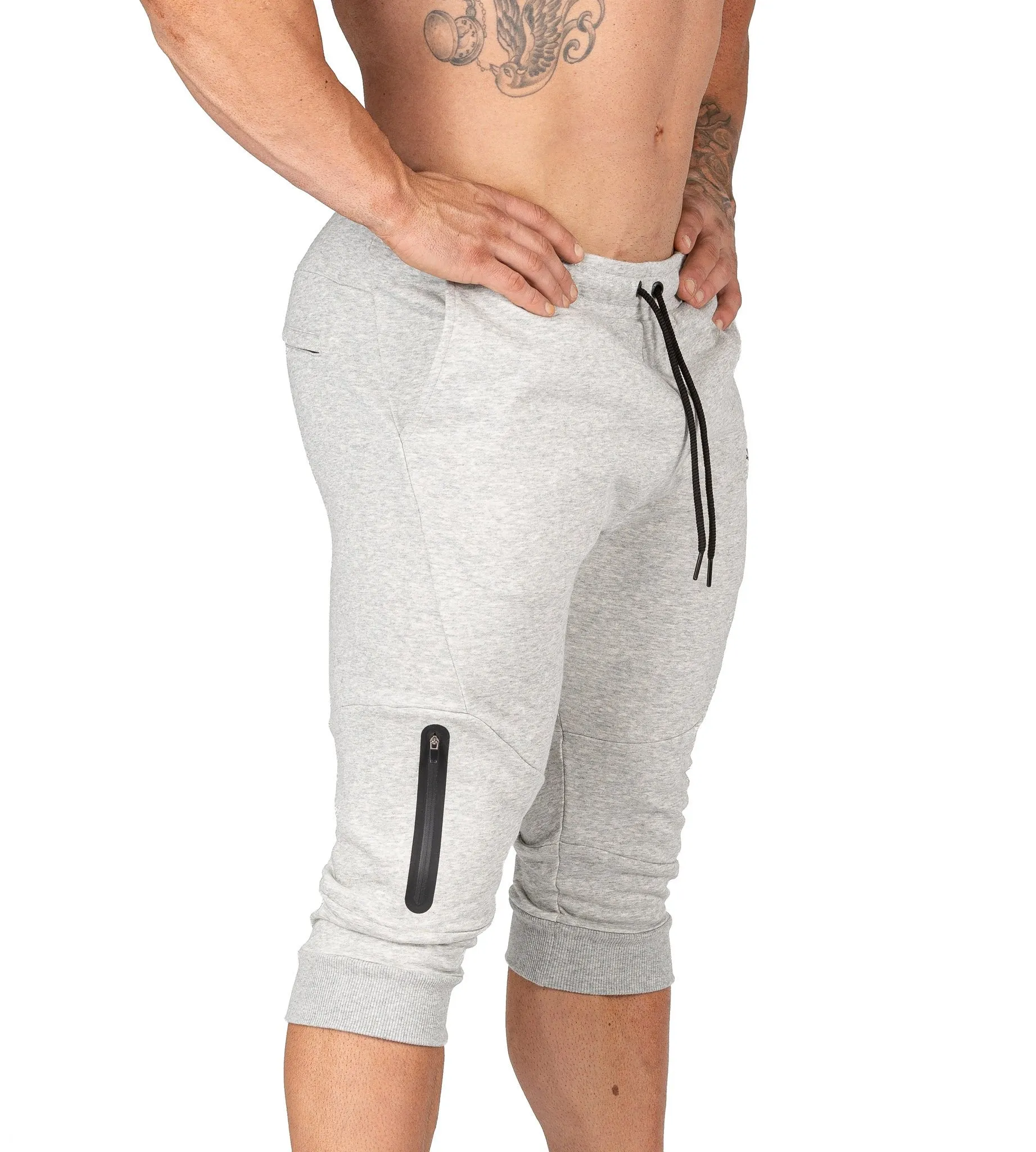 Fusion 3/4 Gym Pants II - Polar Grey