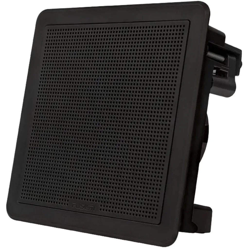 Fusion 7.7" F/M Square Speakers Black 200 Watt