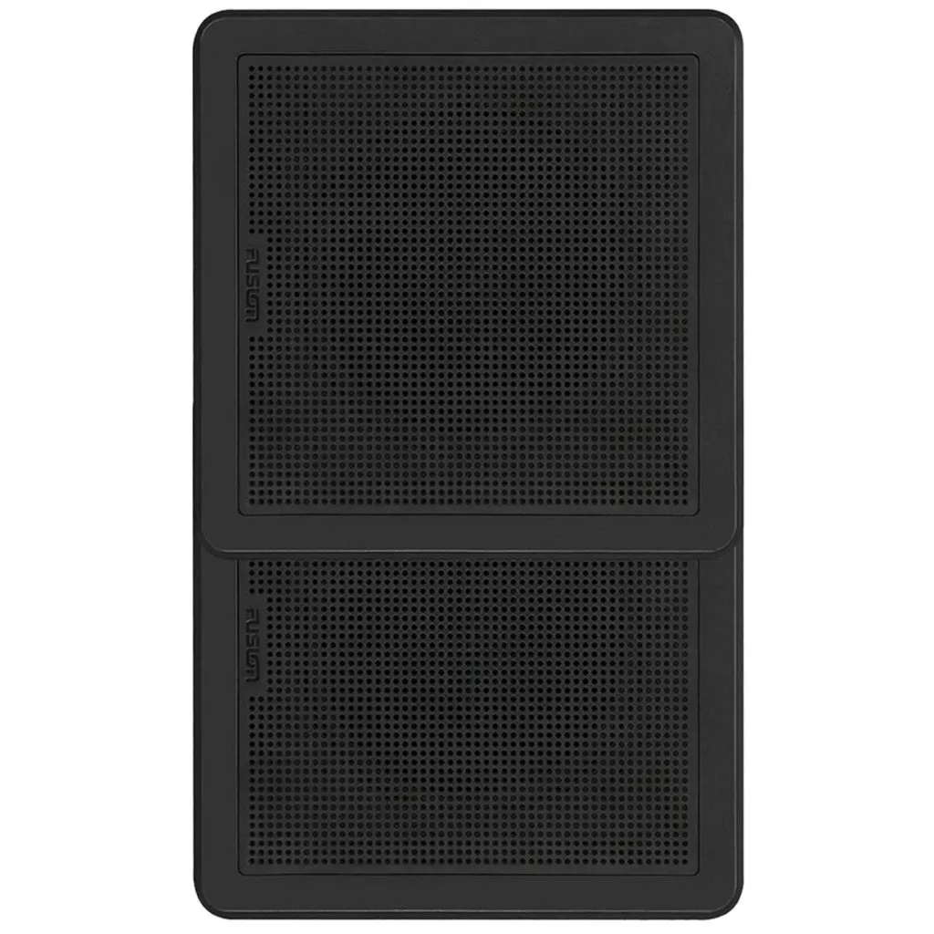 Fusion 7.7" F/M Square Speakers Black 200 Watt