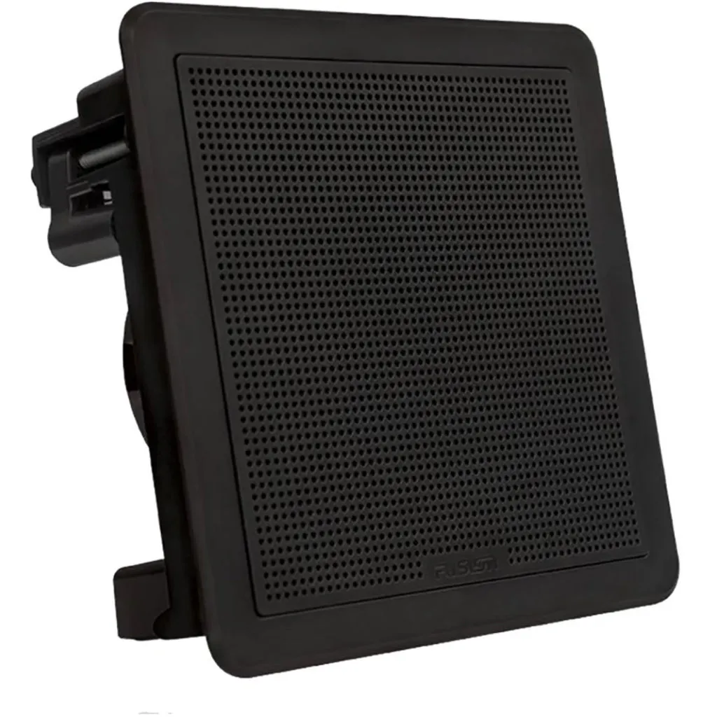 Fusion 7.7" F/M Square Speakers Black 200 Watt