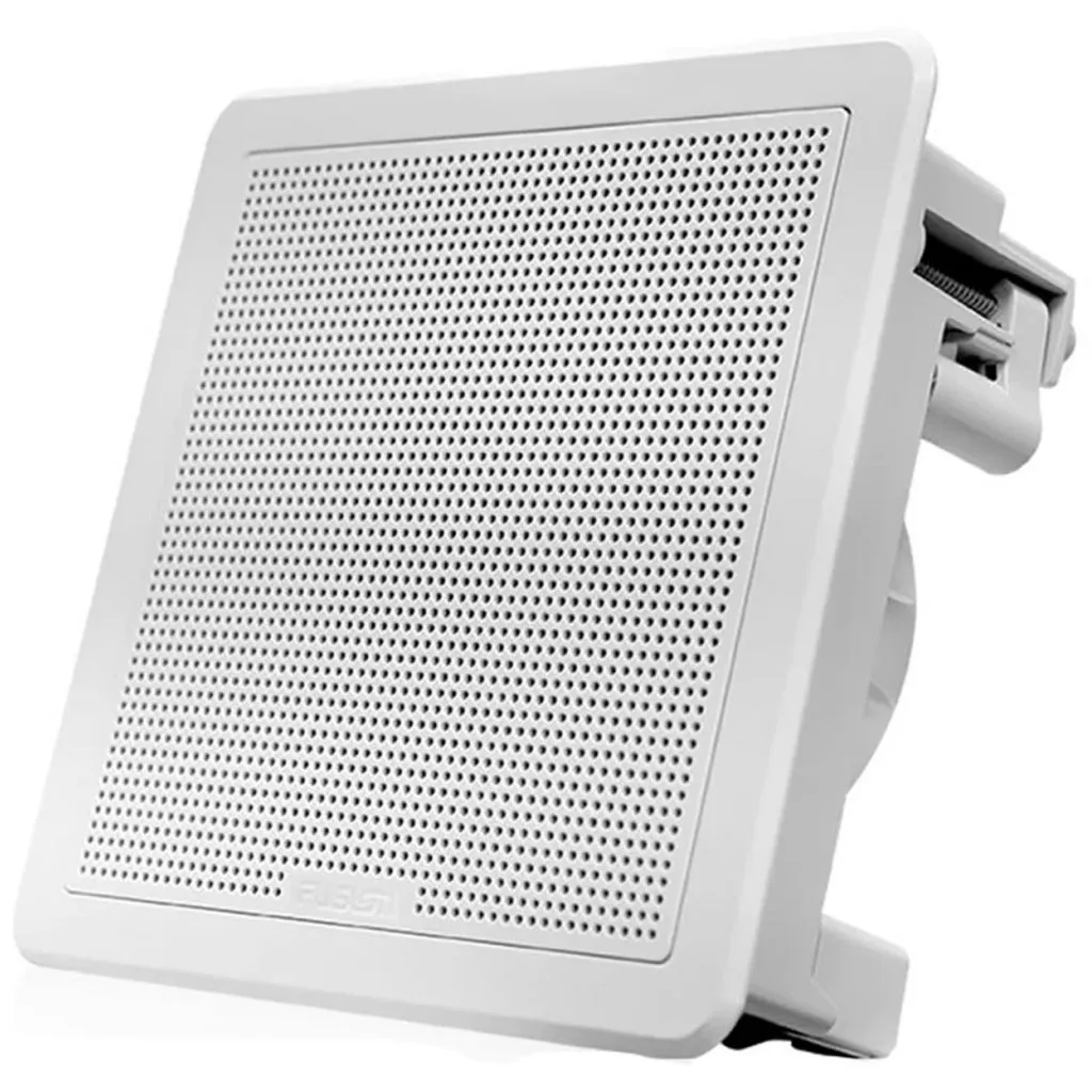 Fusion 7.7" F/M Square Speakers White 200 Watt