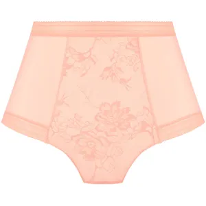 Fusion Lace High Waist Brief Blush Pink - Fantasie