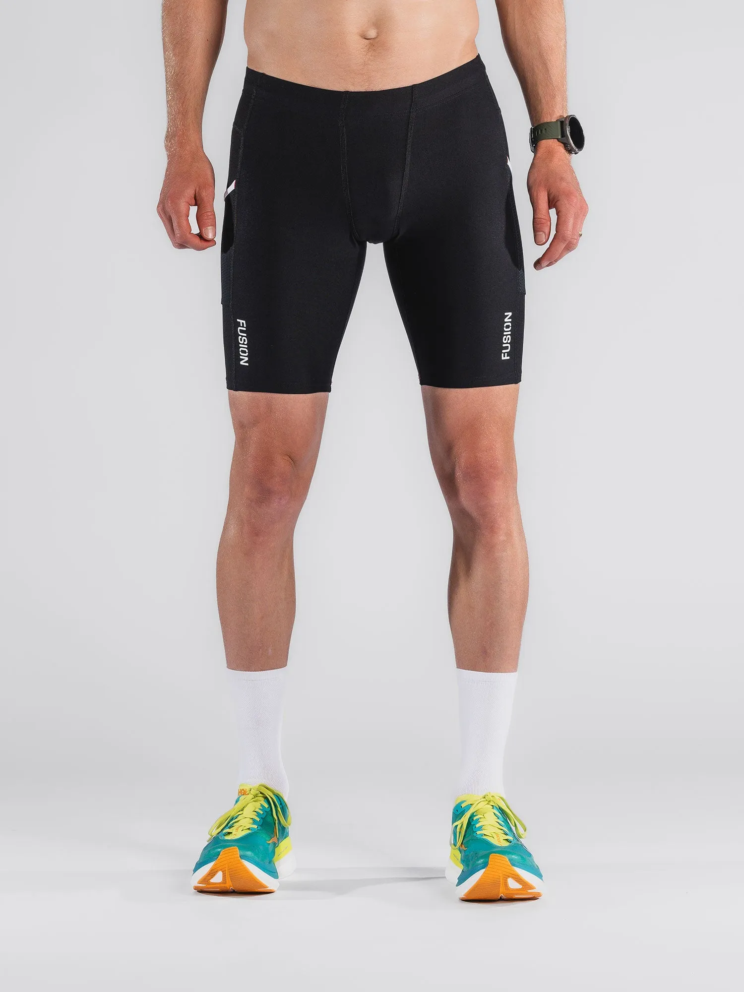 FUSION Mens Short Run Tights