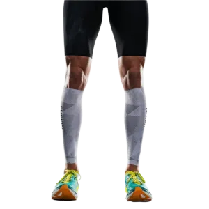 Fusion - TEMPO! Calf Sleeves - White/Grey