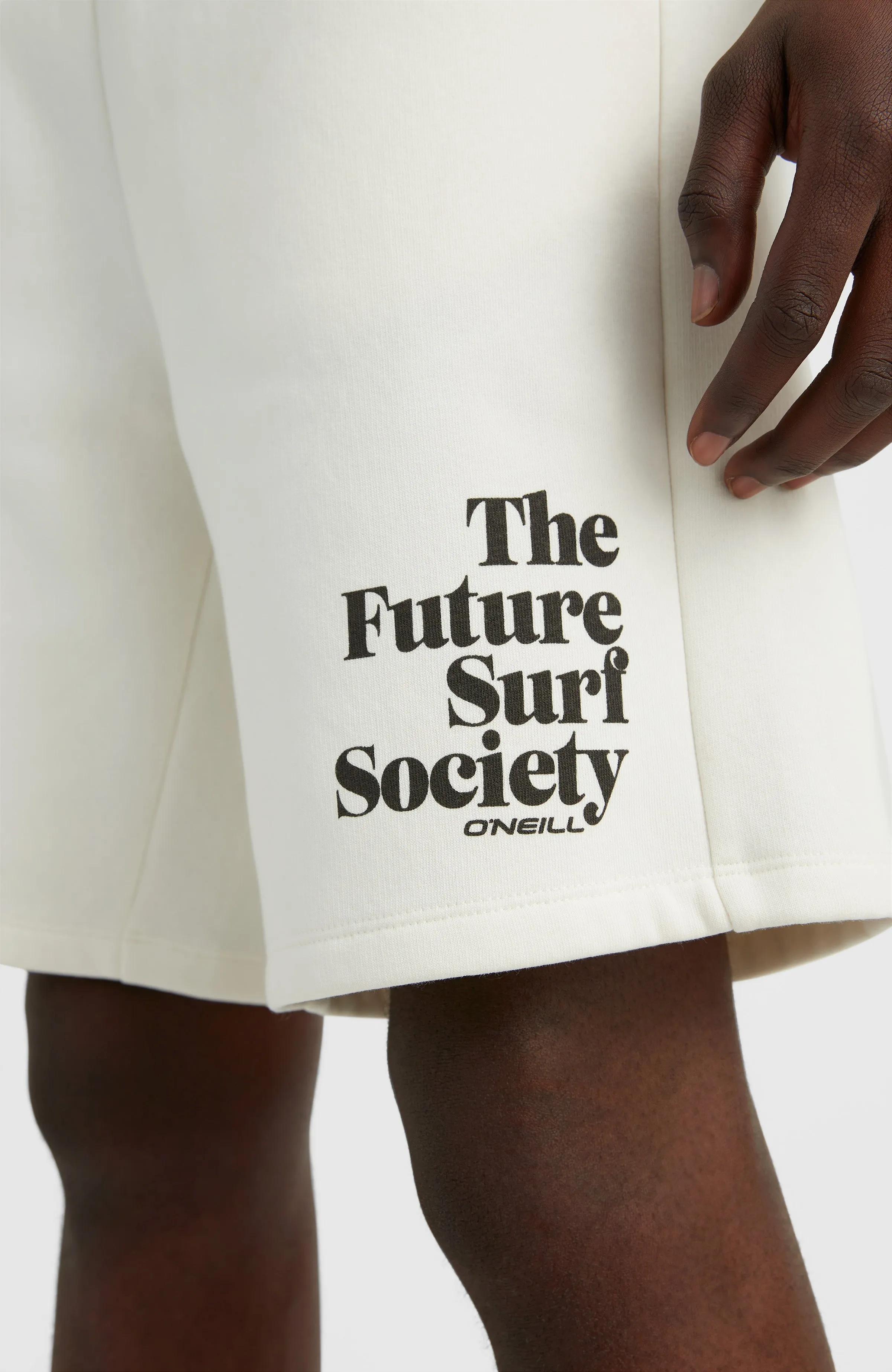 Future Surf Sweatshorts | Snow White