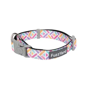 FuzzYard Dog Collar Bubblegum Burst M