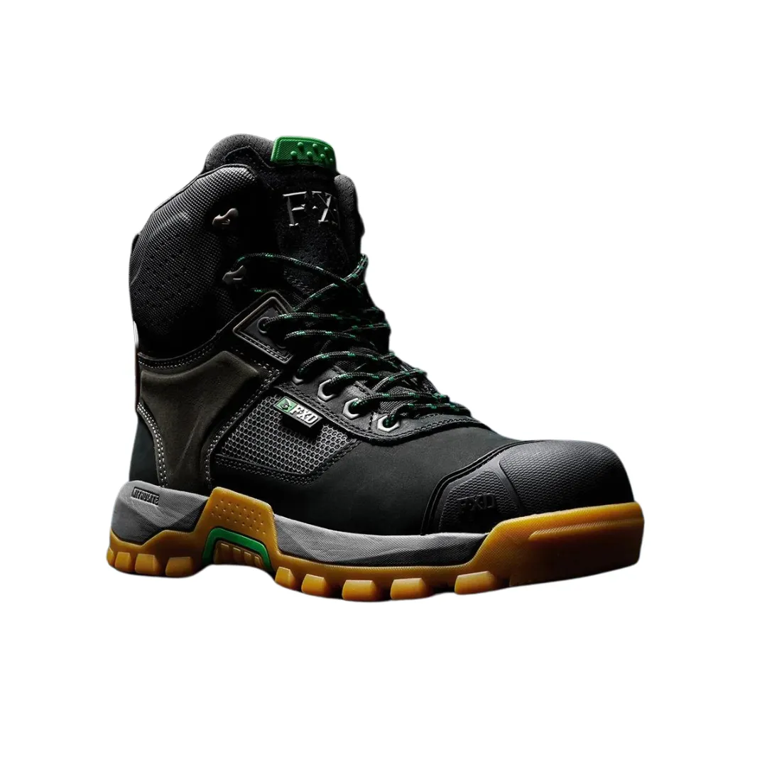 FXD Boots WB-1 6.0 Hi-Cut Work Boots Zip Side