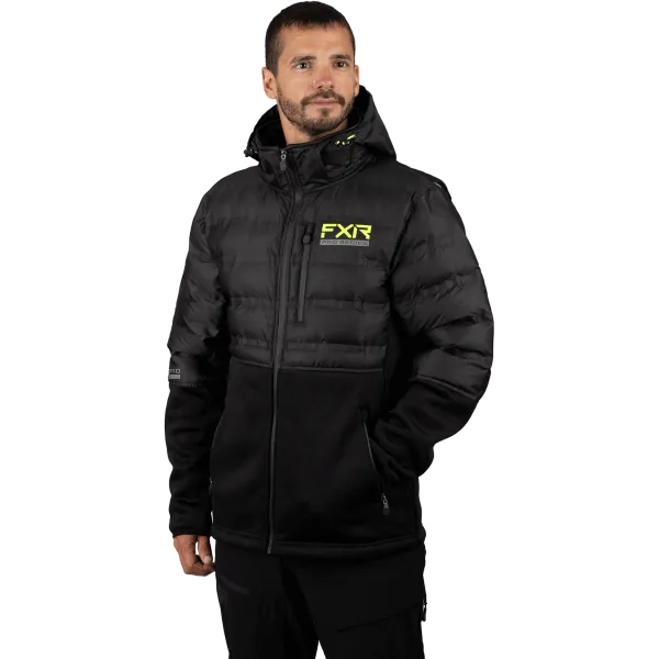 FXR Men's Excursion Lite Hybrid Quilted Hoodie