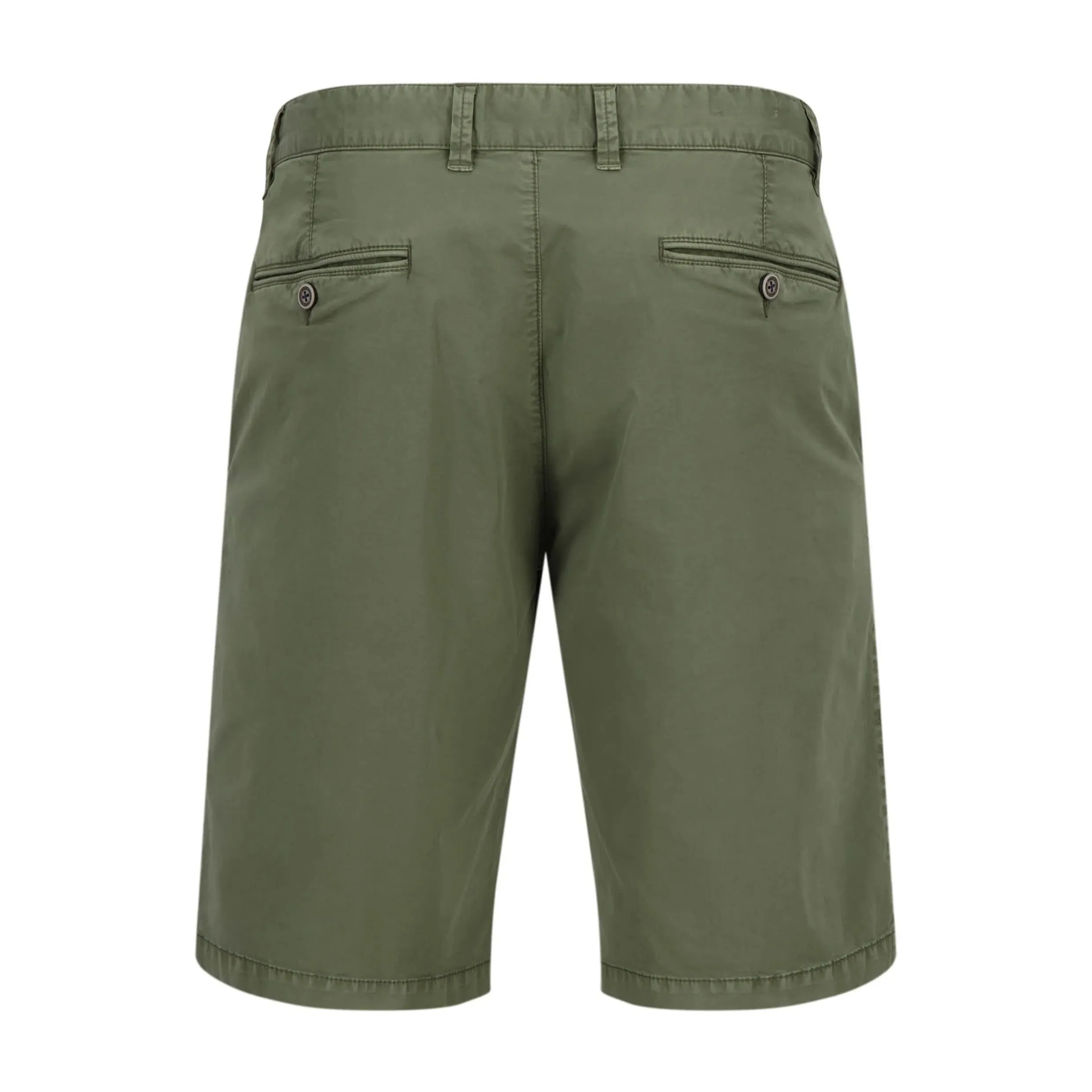 Fynch-Hatton Casual Fit Stretch Chino Shorts 14132810 Dusty Olive