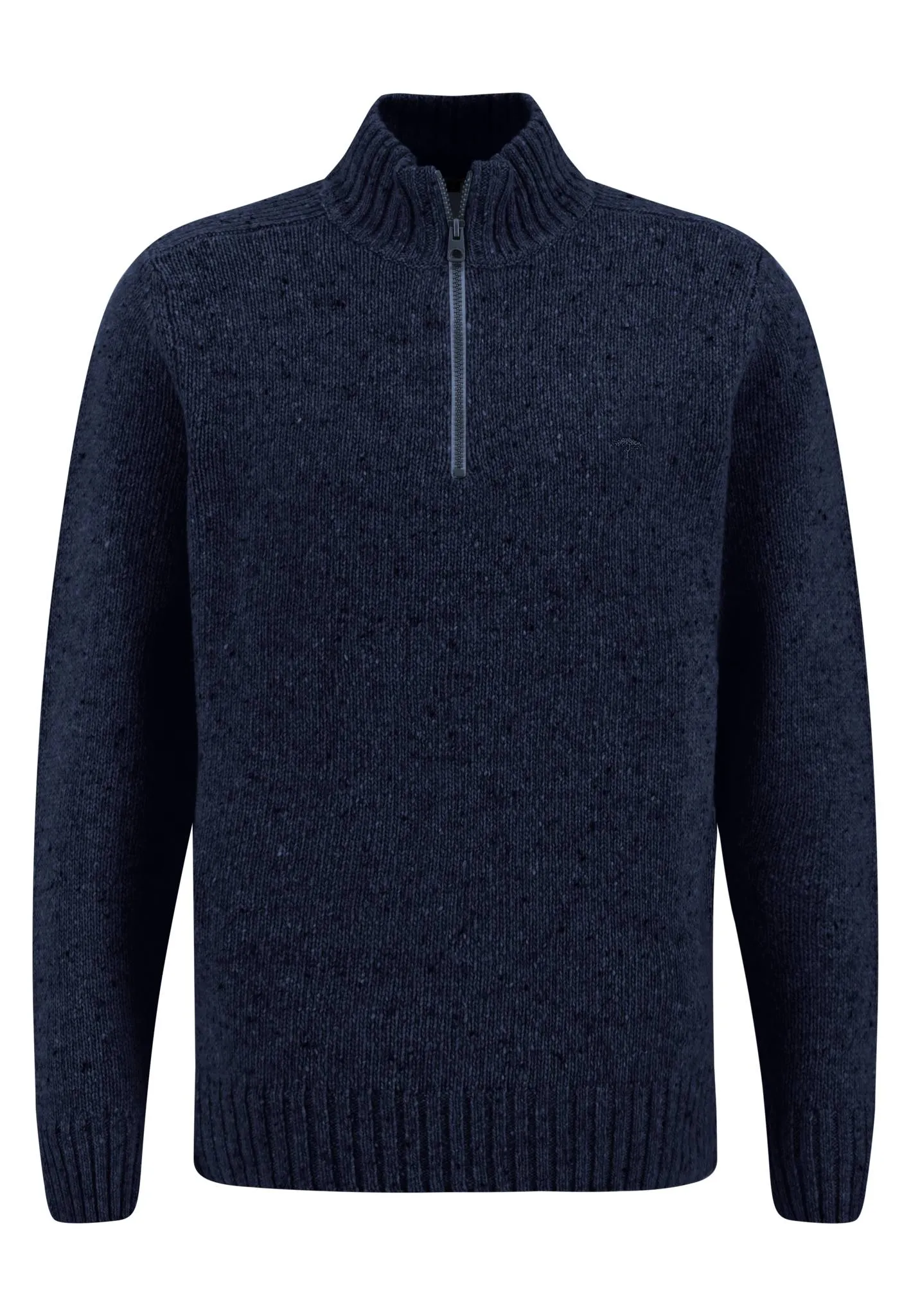 Fynch Hatton - Half Zip Jumper, Navy