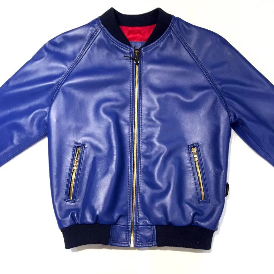 G-Gator Baby Lambskin Bomber Jacket