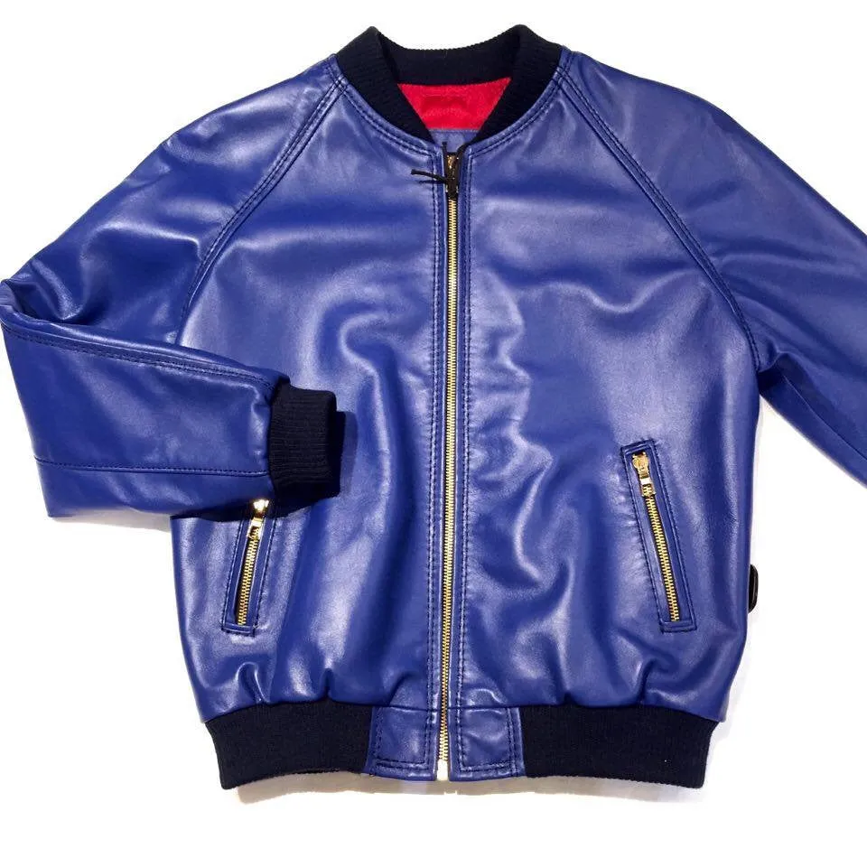 G-Gator Baby Lambskin Bomber Jacket