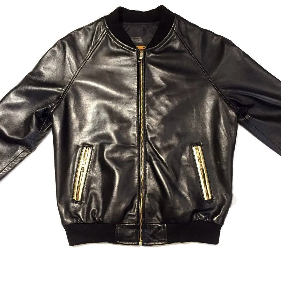 G-Gator Baby Lambskin Bomber Jacket