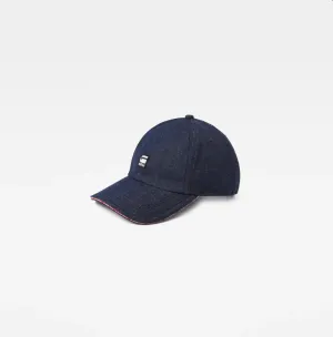 G-STAR RAW AVERNUS LOGO AW BASEBALL CAP - RAW DENIM