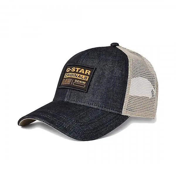 G-STAR RAW DENIM BASEBALL TRUCKER CAP -RAW DENIM