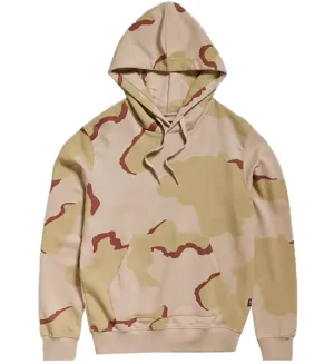 G Star Raw Mens Desert Camo Hooded Sweat Dark Brick