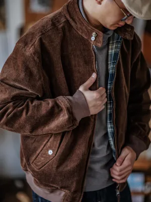 G9 HARRINGTON CORDUROY JACKET