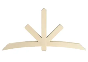 Gable Bracket Pediment - Sullivan Chamfered