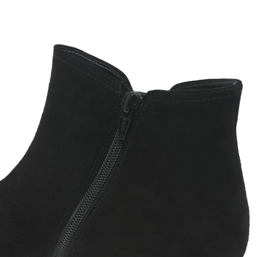 Gabor 52.827.47 - Keegan Women's Ankle Boots - Black Suede