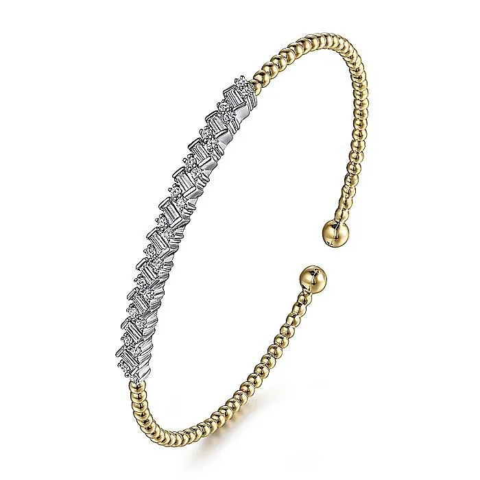 Gabriel & Co. Two-Tone Bujukan Diamond Bracelet