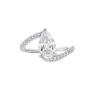 Gabriel & Co. White Gold Diamond Engagement Ring ER16320P6W44JJ