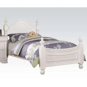 Gabriela Full Bed, White