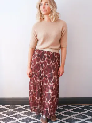 Gabrielle Skirt Plum