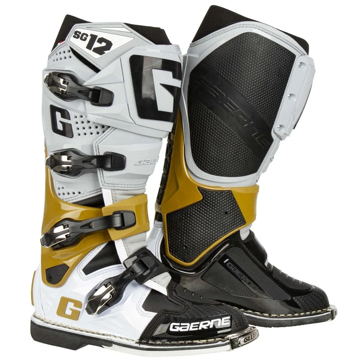 Gaerne SG12 Boots (Grey/Magnesium/White)