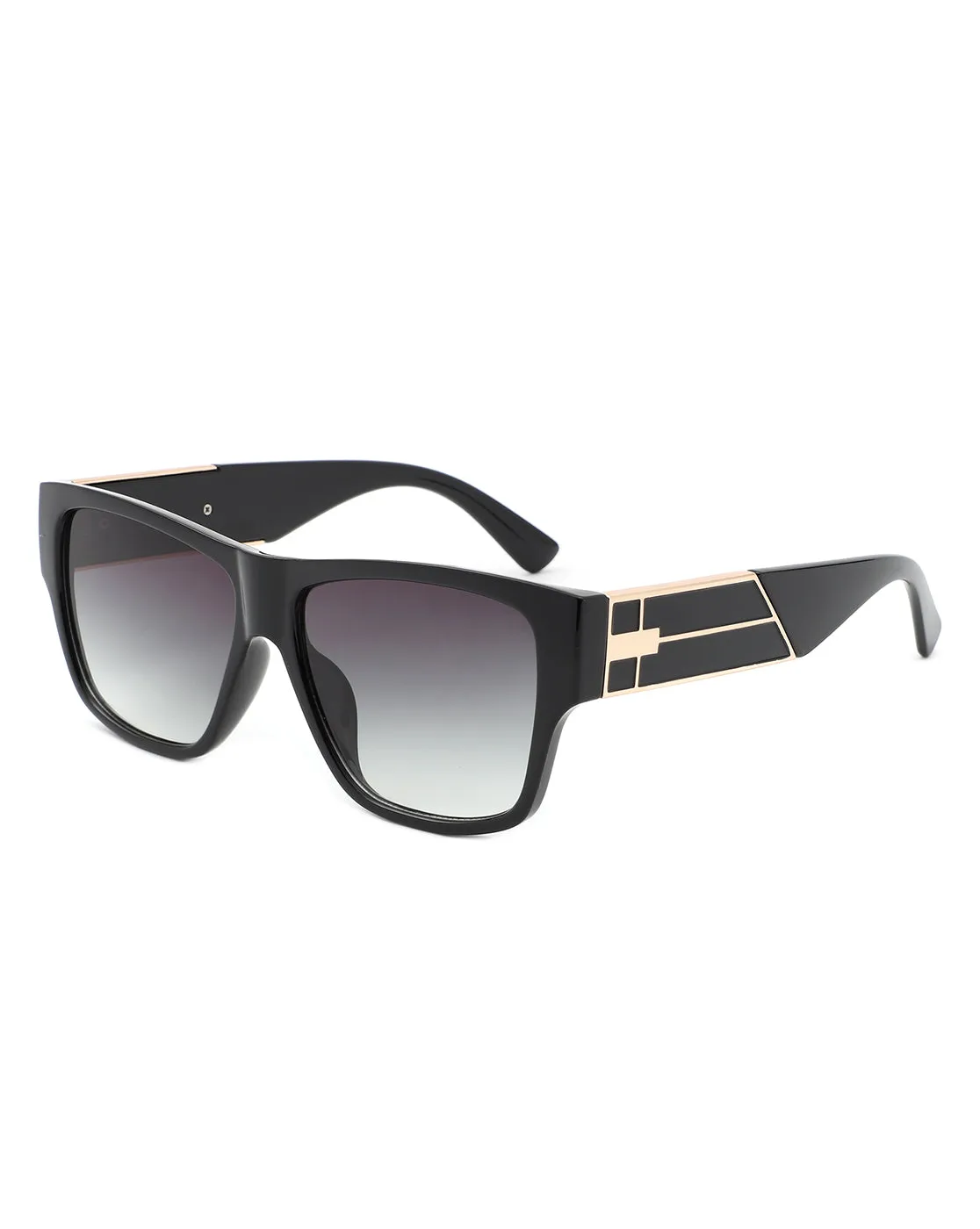 Gaglayqua - Tinted Chunky Square Sunglasses for Women