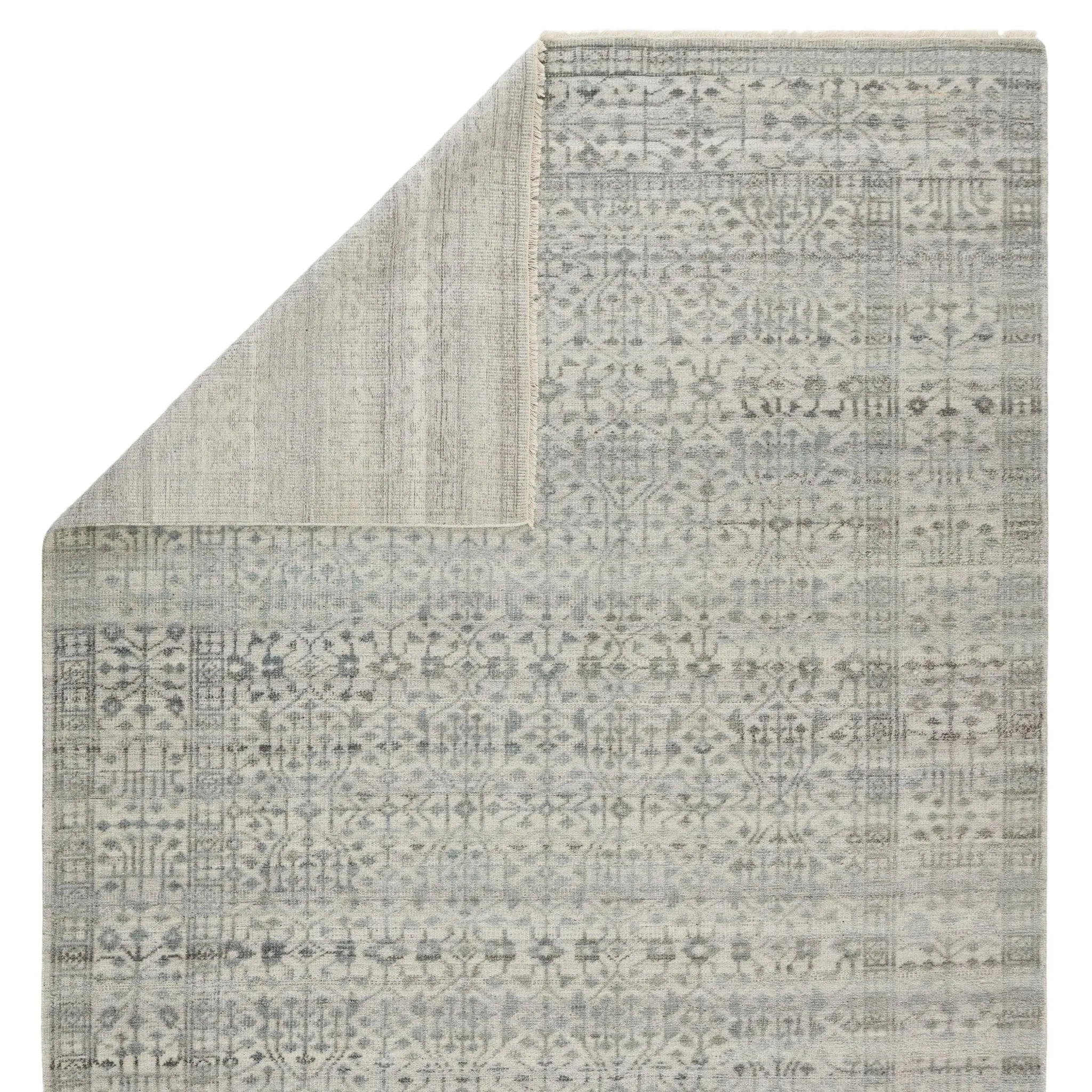 Gaia GAI02 Arinna Gray/Light Blue Rug