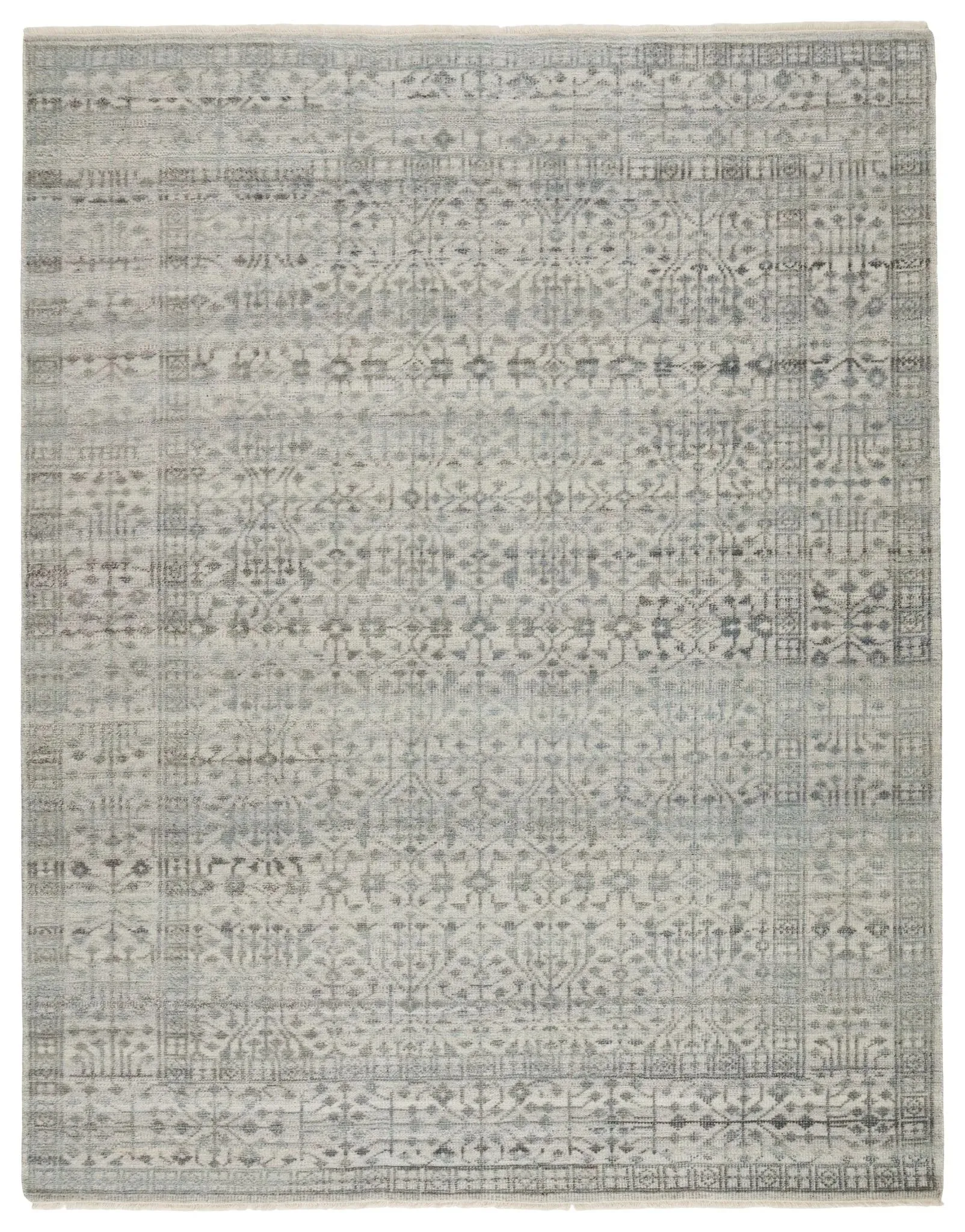 Gaia GAI02 Arinna Gray/Light Blue Rug