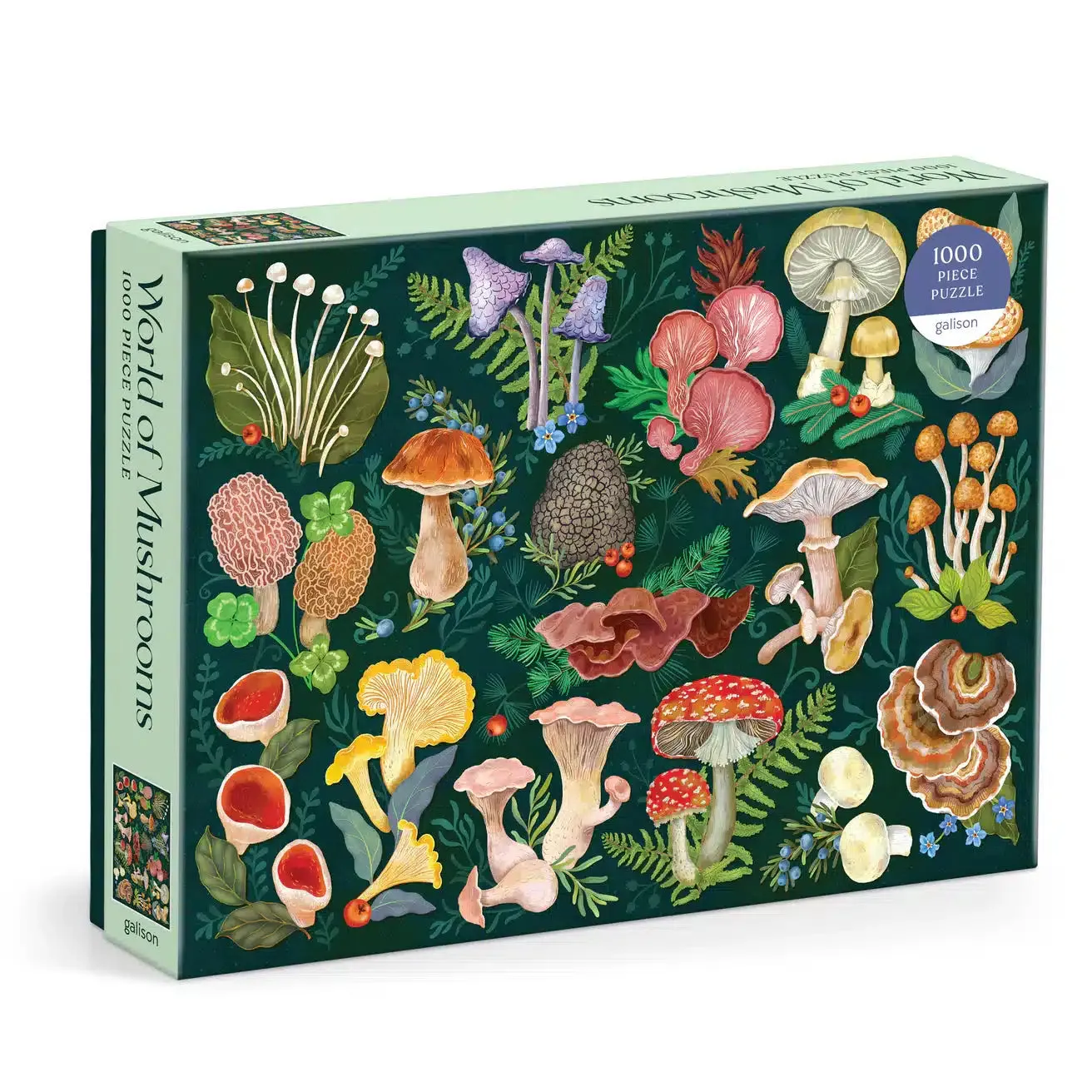 Galison - World Of Mushrooms jigsaw puzzle - 1000 pieces