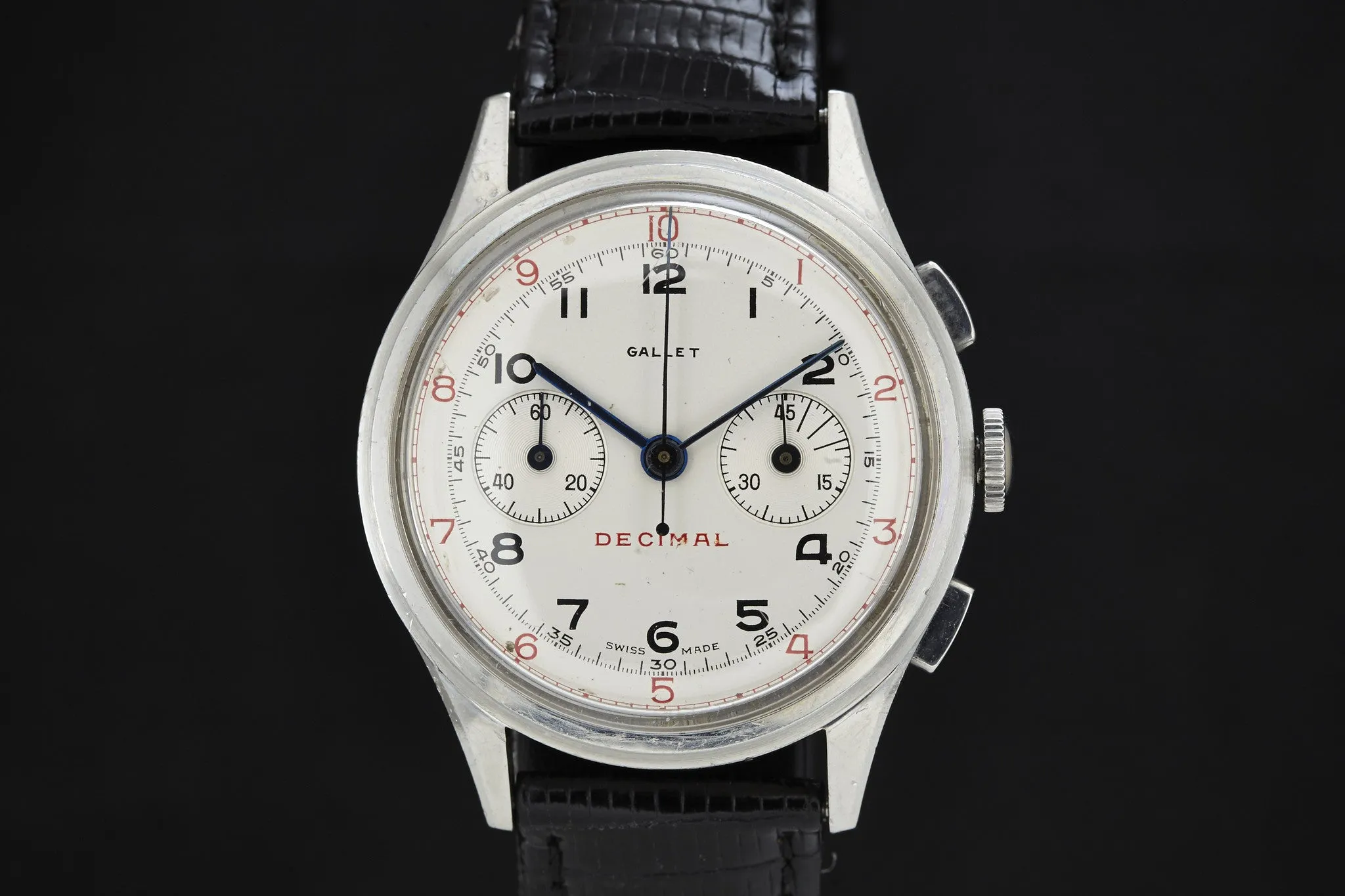 Gallet Multichron Decimal Chronograph