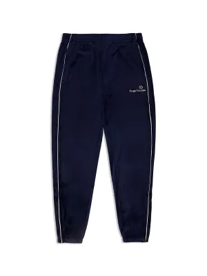 Gallone Velour Track Pant- Maritime Blue