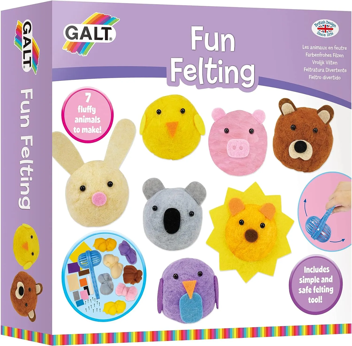 Galt 1005431 Creative Cases Fun Felting