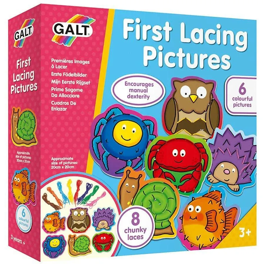 Galt Play & Learn - First Lacing Pictures Art Kit