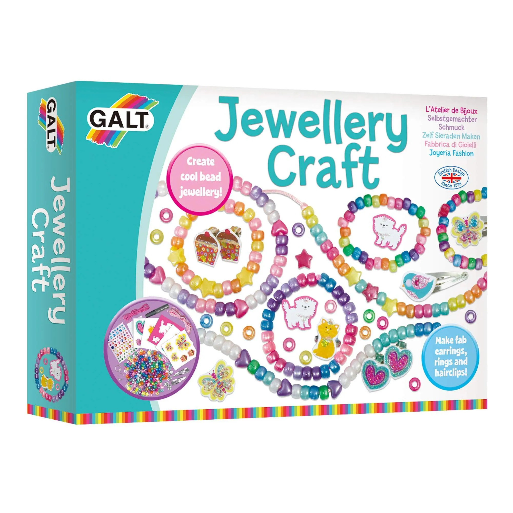 Galt Toys, Jewellery Craft, Kids' Craft Kits