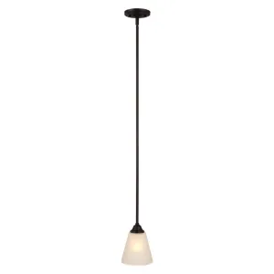 Galveston Matte Black Mini-Pendant Light Fixture : 21-0294