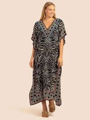 Game Of Love Women's V-neck Kaftan Dress