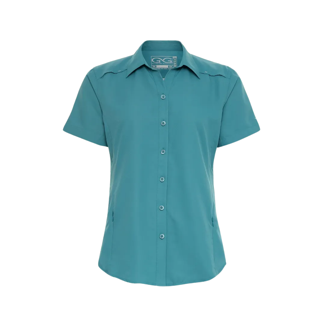 Gameguard Women's Mahi Microfiber Blue Shirt