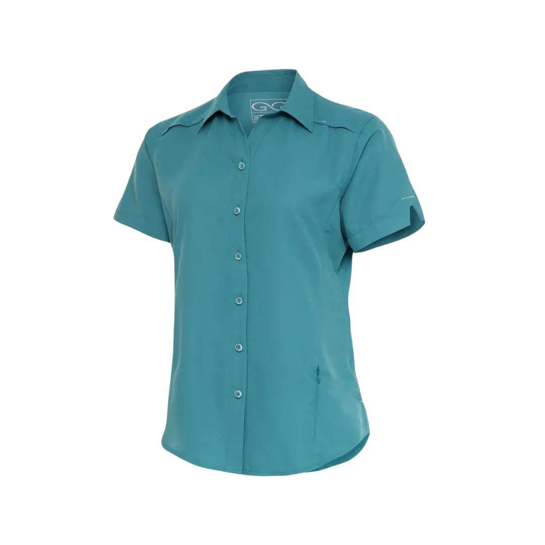 Gameguard Women's Mahi Microfiber Blue Shirt