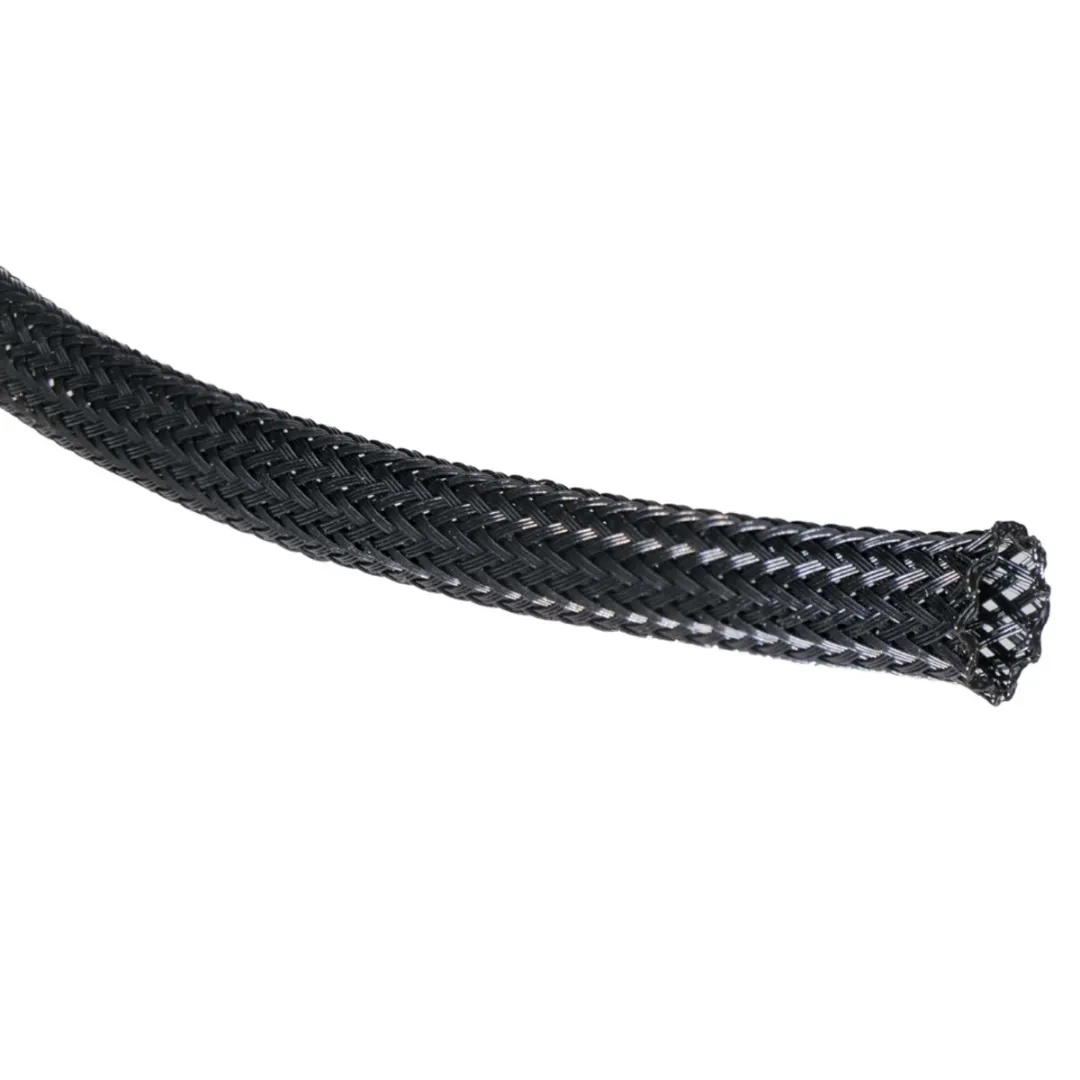 Gamma Braided Polyester Fray Resistant Expandable Sleeving