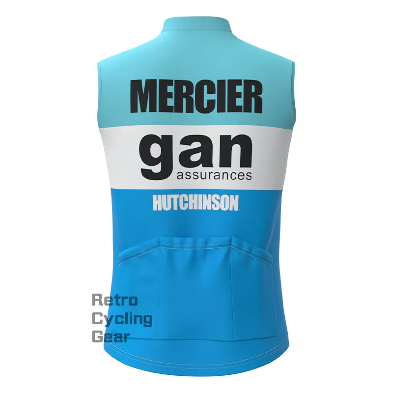 gan Blue-Pink Retro Cycling Vest