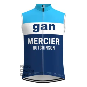 gan Blue Retro Cycling Vest